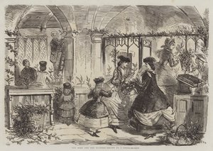 Il fonte e i fiori da John Leech